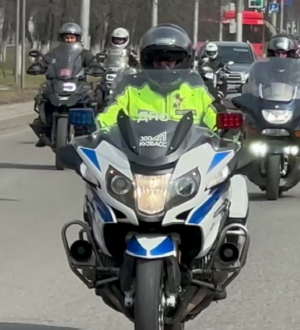 В преддверии мотосезона в Новокузнецке мотоклубы города и мотопатруль ГАИ провели специальный рейд