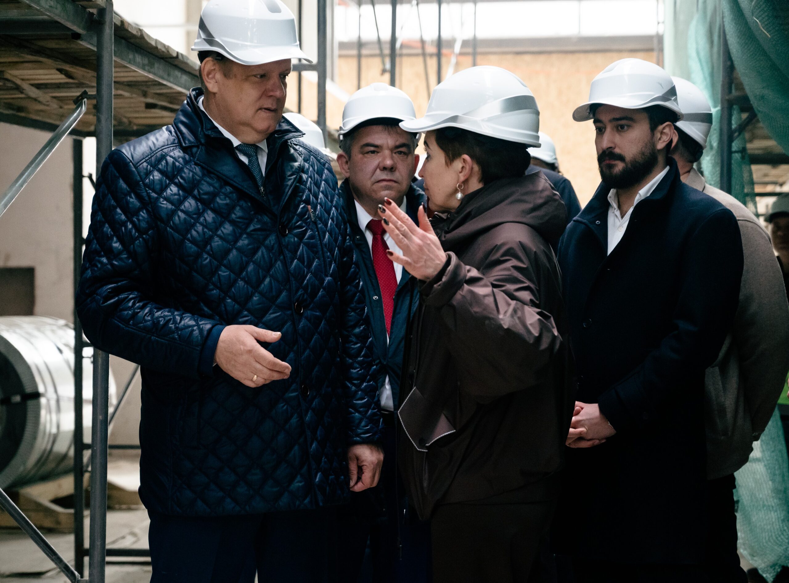 Анатолий Серышев осмотрел строящиеся и завершенные объекты Новосибирского национального исследовательского государственного университета