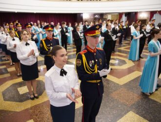 Воспитанники губернаторских образовательных организаций Кузбасса впервые побывали на кадетском балу «Хранители наследия»