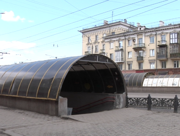 В Новокузнецке подземный переход затопили грунтовые воды