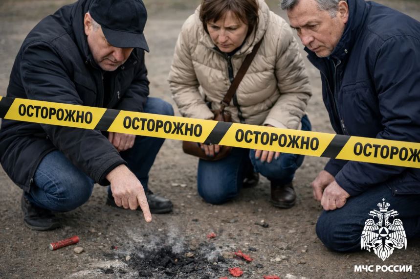 В Кемерове дети травмировались от взрыва  петарды