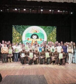 В Мысках прошел областной конкурс детского творчества малочисленных народов «Элим»