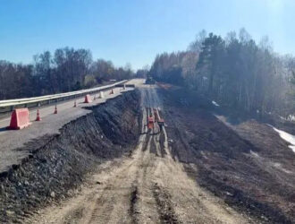 Проезд транспорта рядом с обвалом на дороге Новокузнецк-Бийск откроют 26 апреля