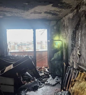 В Новокузнецке произошел пожар в многоэтажке, спасли 9 человек