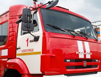 В Кузбассе погиб на пожаре сотрудник МЧС