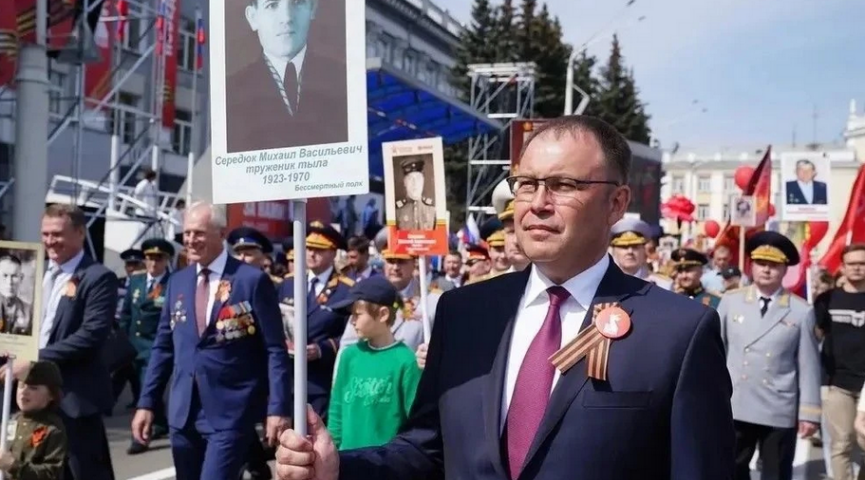 Илья Середюк приглашает кузбассовцев участвовать в шествии «Бессмертного полка»