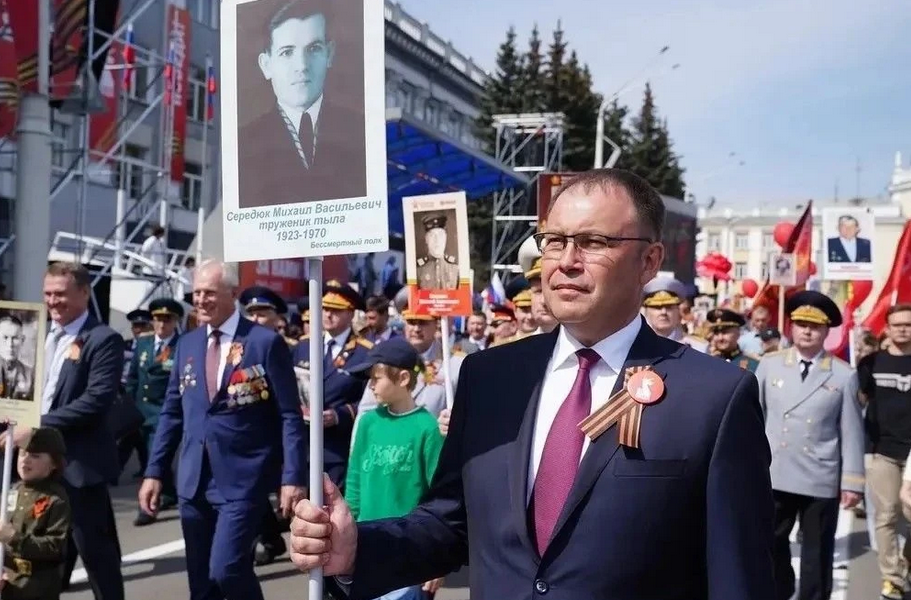 Илья Середюк приглашает кузбассовцев участвовать в шествии «Бессмертного полка»