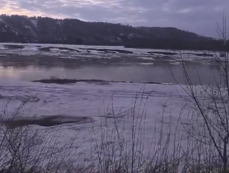 На Томи и Кондоме в Новокузнецком муниципальном округе начался ледоход
