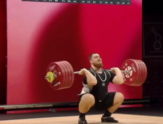 Штангист из Кузбасса взял серебро на  чемпионате Европы по тяжелой атлетике