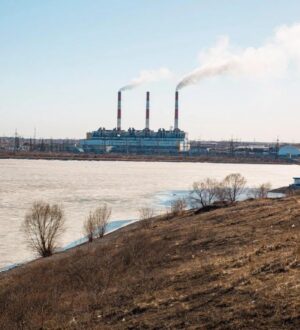 На Беловском море в Кузбассе снизился уровень воды