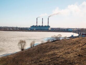 На Беловском море в Кузбассе снизился уровень воды
