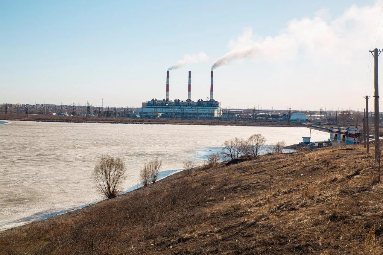 На Беловском море в Кузбассе снизился уровень воды