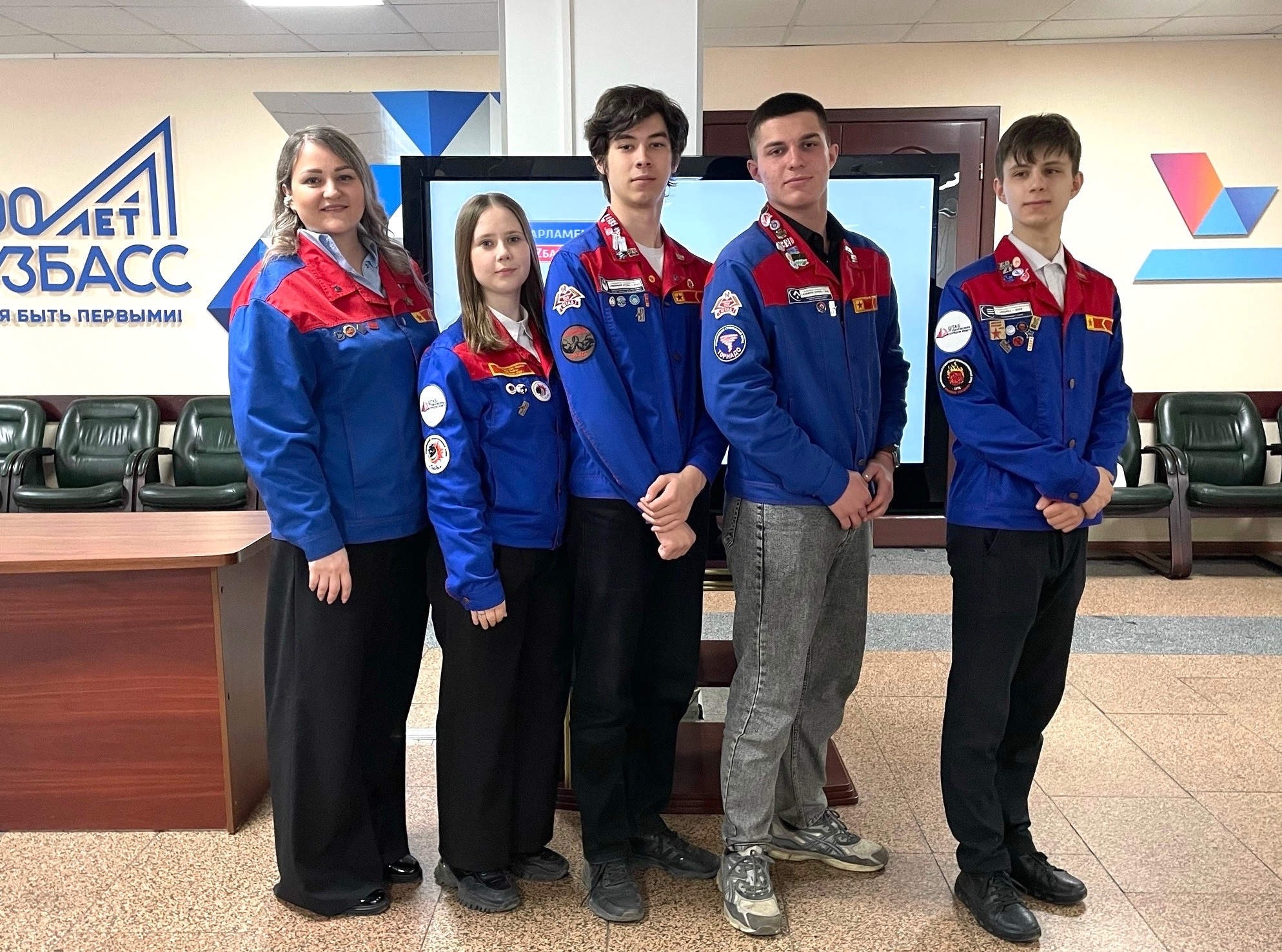 Студенческие отряды приняли участие в заседании Парламента Кузбасса
