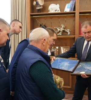 Илья Середюк рассказал о своей работе участникам программы «СВОи Герои. КуZбасс»