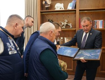 Илья Середюк рассказал о своей работе участникам программы «СВОи Герои. КуZбасс»