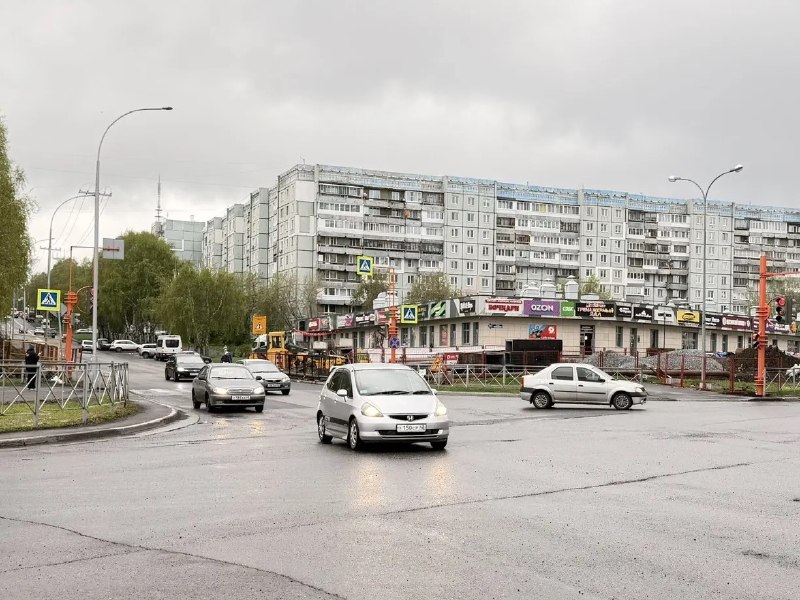 В Кемерове вновь запустили движение транспорта по улице Волгоградской