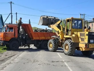 В Тяжинском округе приступили к ремонту дорог