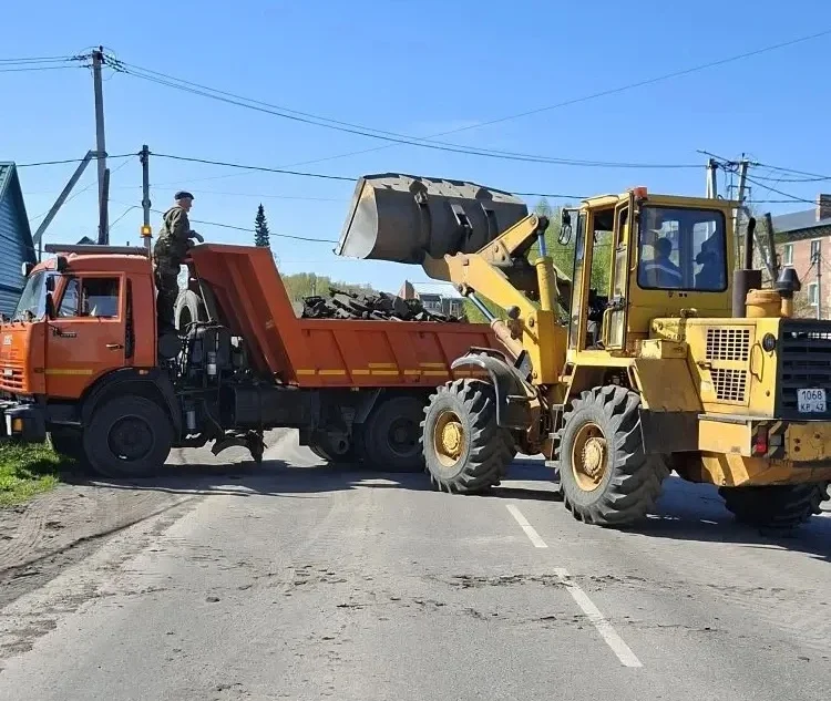 В Тяжинском округе приступили к ремонту дорог