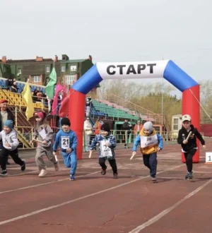 В Анжеро-Судженске состоялась эстафета, посвященная Дню Победы