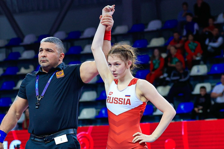 Кузбасская спортсменка победила Палку и взяла золото первенства Европы по борьбе