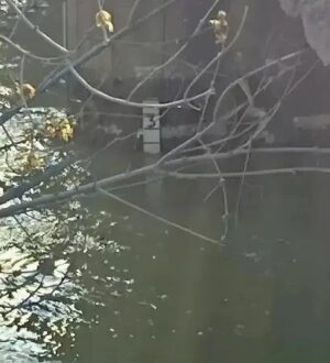В Белове «большая вода» почти ушла из микрорайона Треугольник