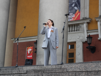 Ступени театра станут сценой памяти: ко Дню Победы Прокопьевский драмтеатр даст концерт