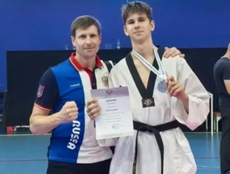 Новокузнечанин Даниил Власов стал серебряным призером чемпионата России по тхэквондо