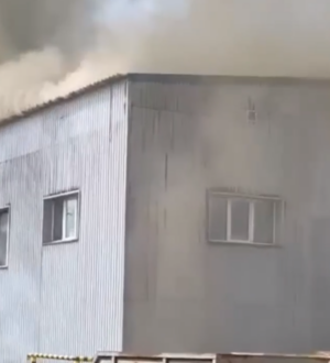 Крупный пожар потушили в Новокузнецком округе