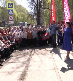 В Новокузнецке прошел митинг в память о героях 237-й Пирятинской стрелковой дивизии