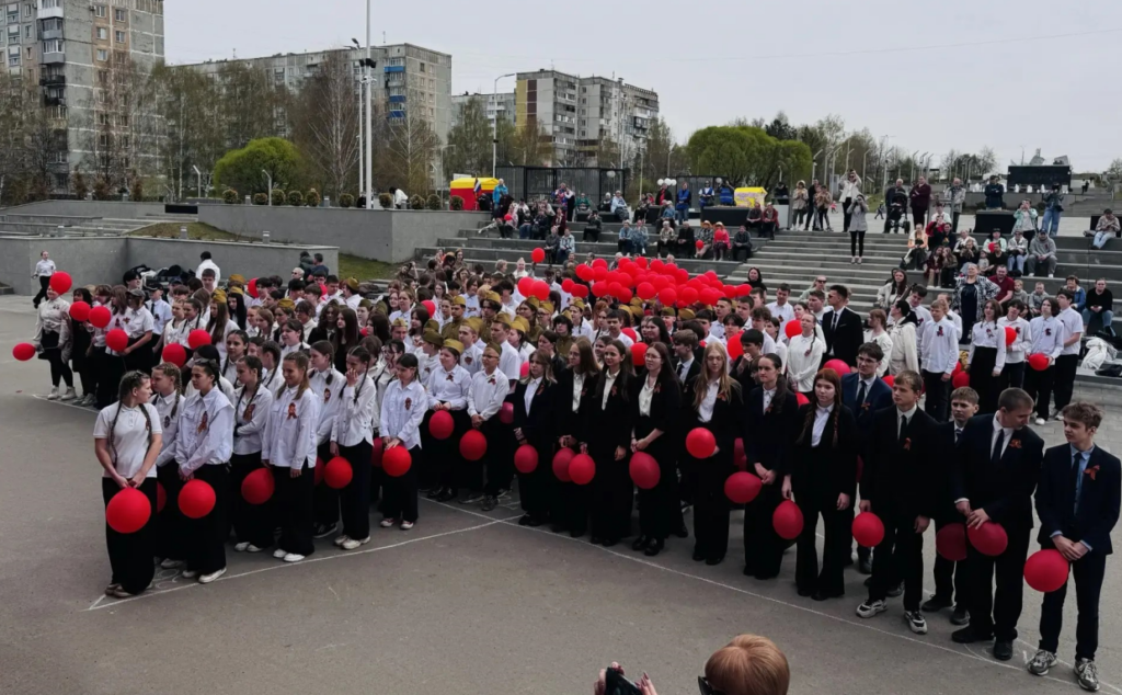 В Новокузнецке ко Дню Победы состоялся большой патриотический фестиваль