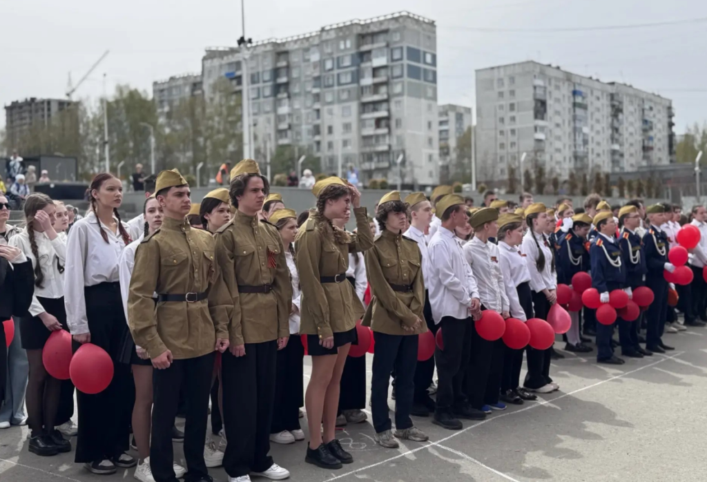 В Новокузнецке ко Дню Победы состоялся большой патриотический фестиваль