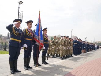 В Кузбассе молодые сотрудники ГУФСИН присягнули на верность России