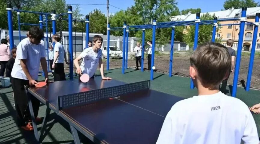 В Кузбассе строят «умные» спортплощадки при поддержке «Единой России»