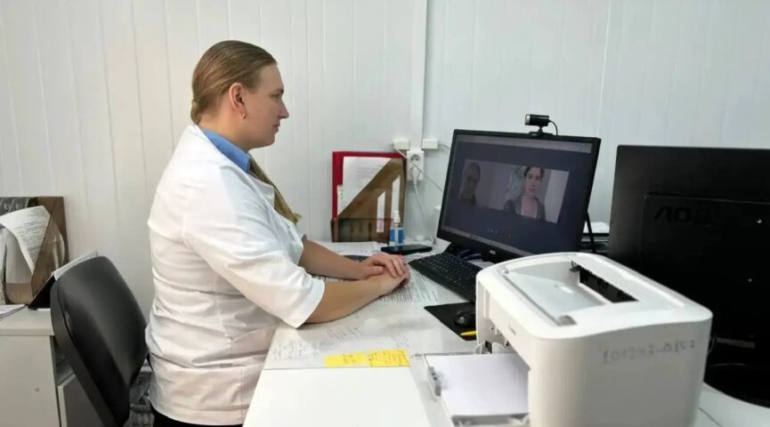 В Кузбассе количество телемедицинских консультаций увеличилось в 7 раз