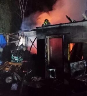 Шестеро новокузнечан остались без крыши над головой из-за пожара