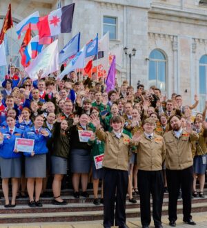 Российские студенческие отряды дали старт Всероссийскому проекту проводников в  Ижевске