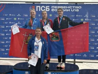 Кузбасская многоборка выиграла бронзу первенства России по легкой атлетике