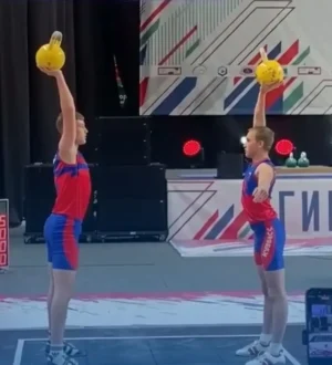 Кузбассовцы выиграли чемпионат России по гиревому спорту
