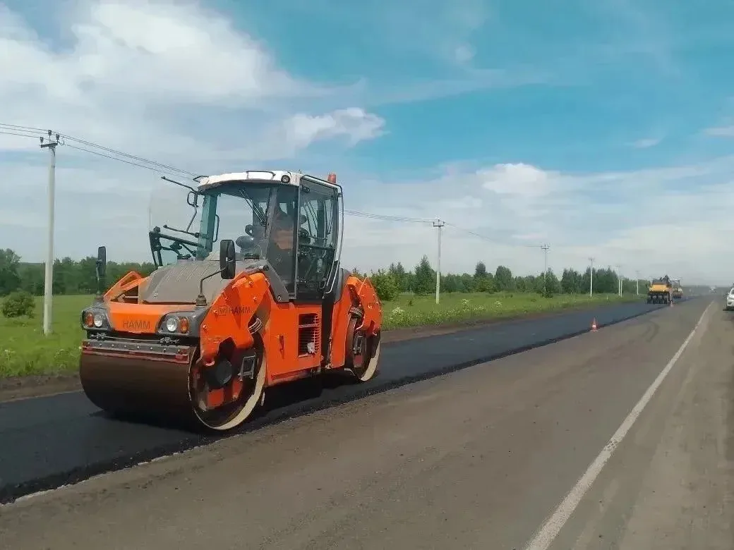 В Кузбассе стартовал ремонт участка стратегической дороги
