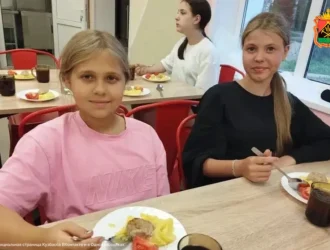 В киселевском оздоровительном лагере после ремонта открылся пищеблок