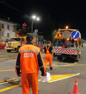 В Кемерове ограничили движение на оживленном участке проспекта Ленина