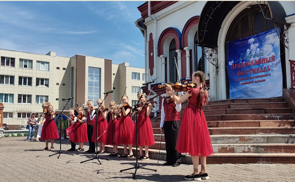 Традиционный Летний православный фестиваль прошел в Новокузнецке