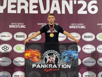 Новокузнецкий спортсмен Иван Подругин завоевал золото чемпионата Европы по панкратиону