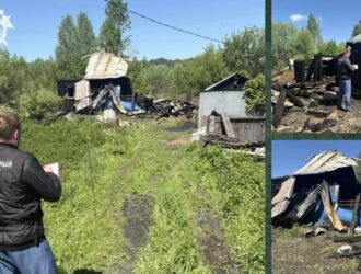 В Калтане на пожаре погиб мужчина, Следком начал проверку