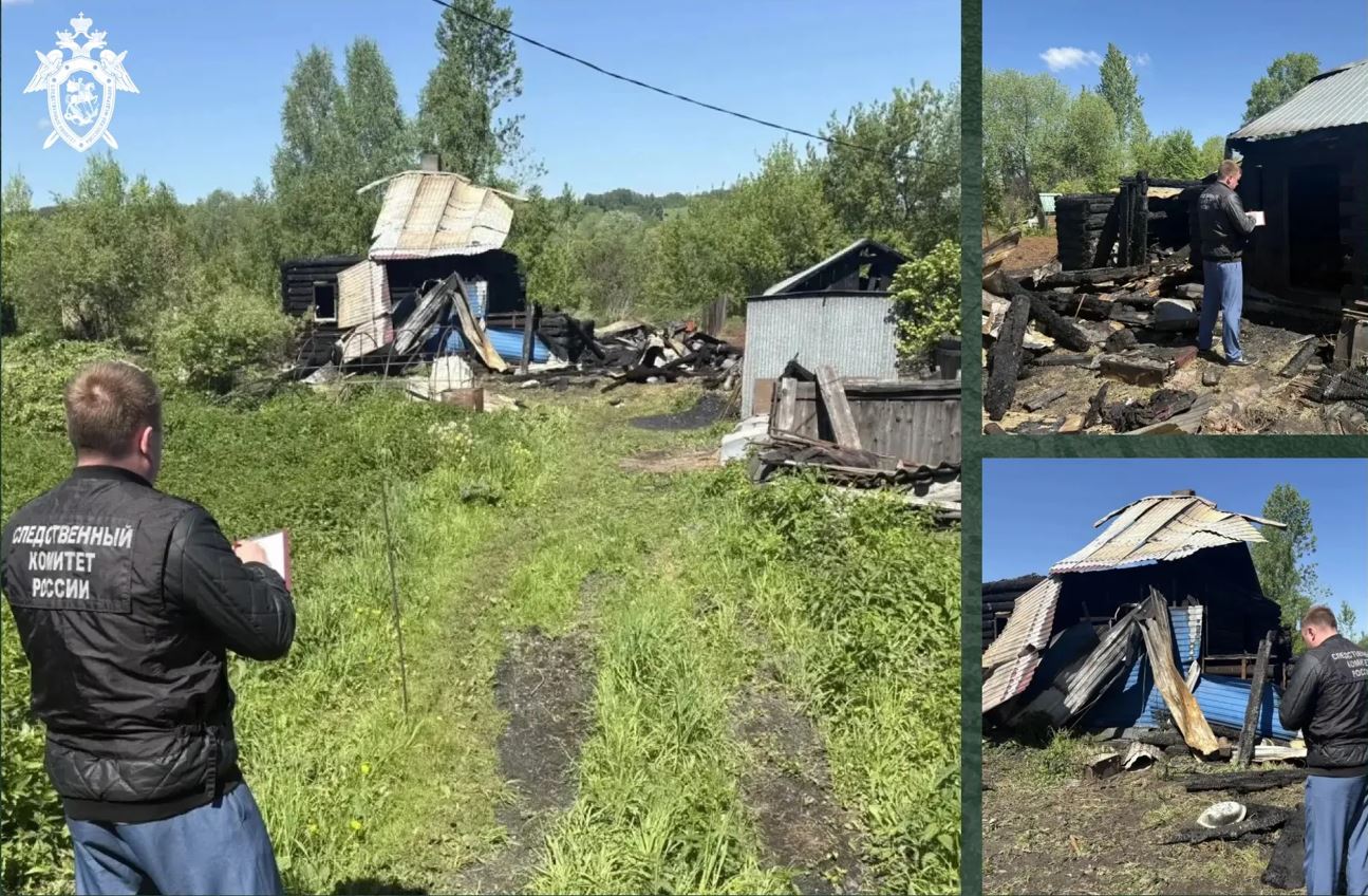 В Калтане на пожаре погиб мужчина, Следком начал проверку