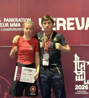 Спортсменка из Киселевска стала серебряным призером Чемпионата Европы по панкратиону