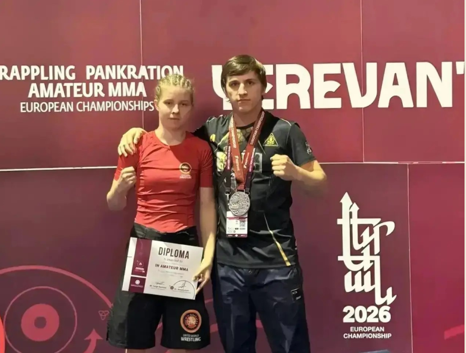 Спортсменка из Киселевска стала серебряным призером Чемпионата Европы по панкратиону
