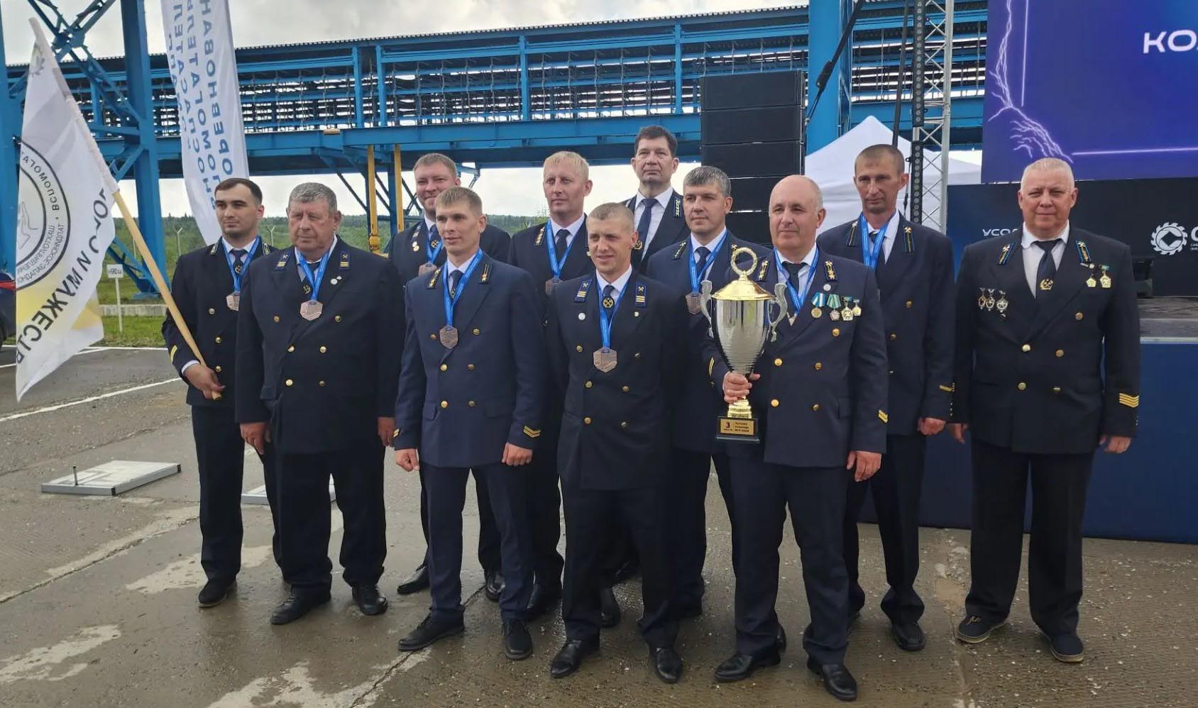 Горноспасатели СУЭК-Кузбасс стали призерами соревнований ВГК