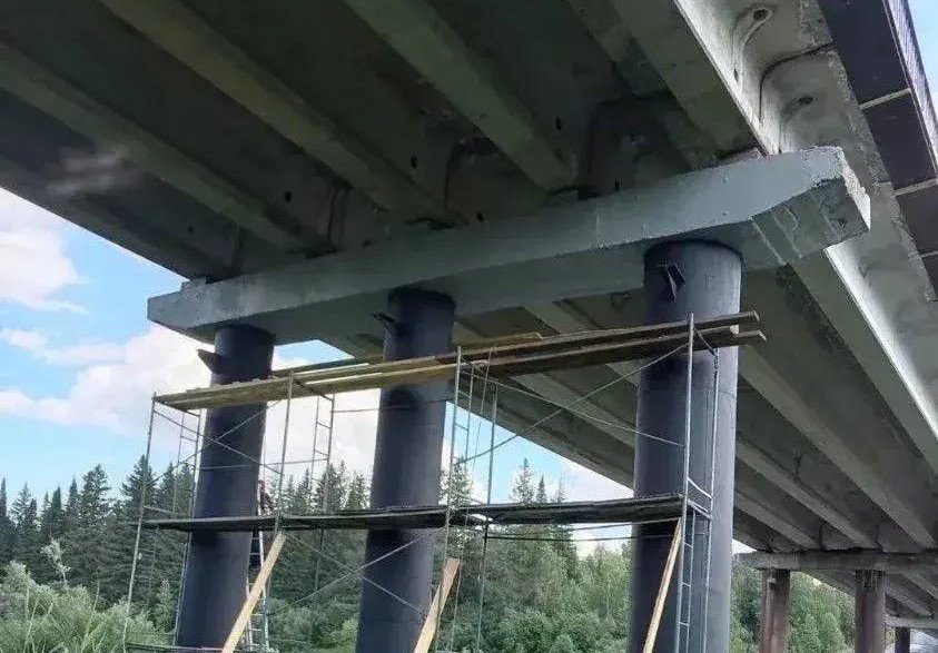 Мост через реку Яя на севере Кузбасса обновят до конца этого года