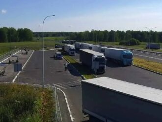 Дополнительные видеокамеры монтируют на Северо-Западном обходе Кемерова